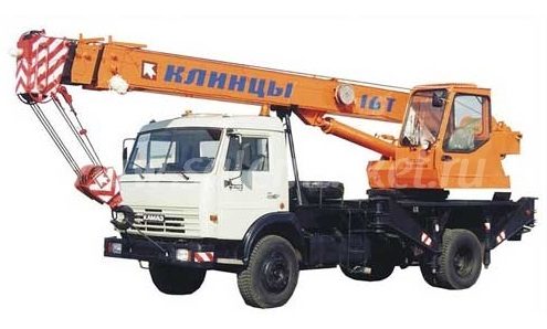 Автокран КЛИНЦЫ